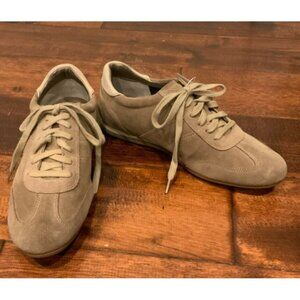 Cole Haan Light Brown Suede Lace-Up Sneakers, Size 6.5 (US)